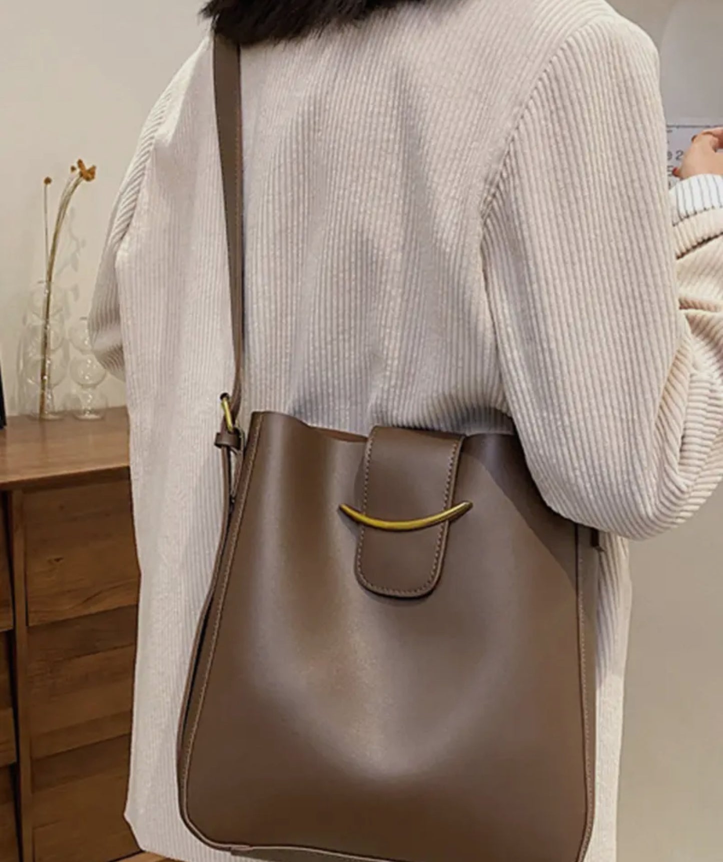 Brown Shoulder Bag
