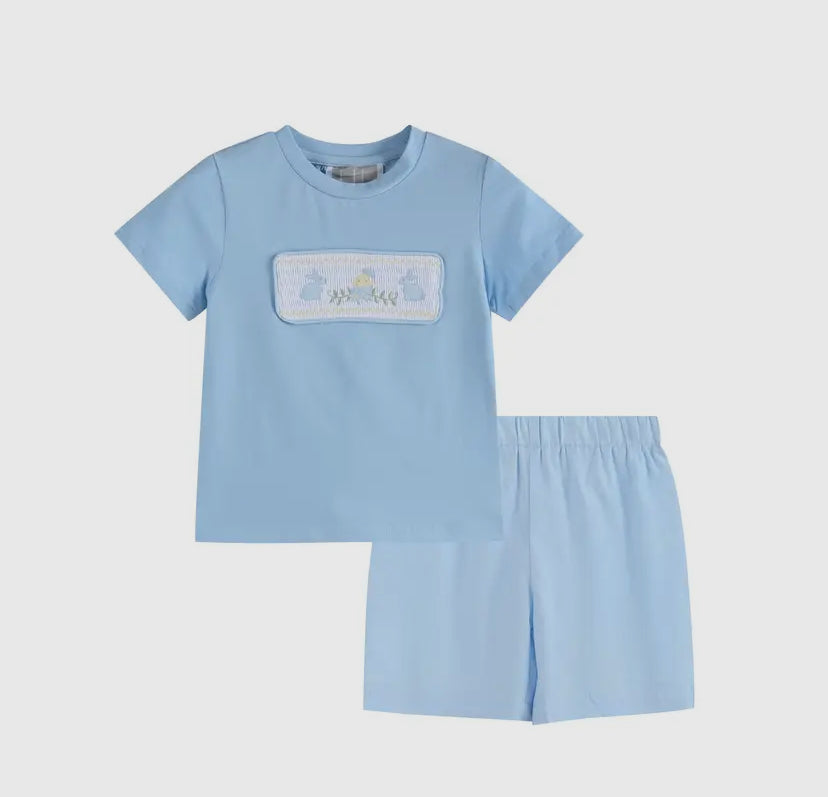 Blue T-Shirt Set