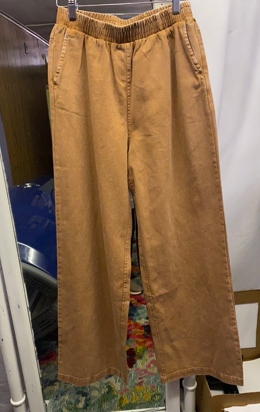 High Waist Pants/ chocolate