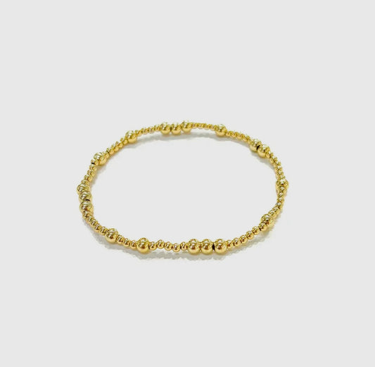 Gold Filled Beaded Bracelet