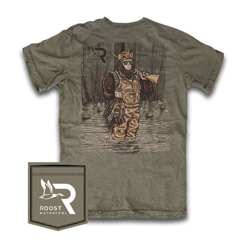 Roost Sasquatch Pocket Tee