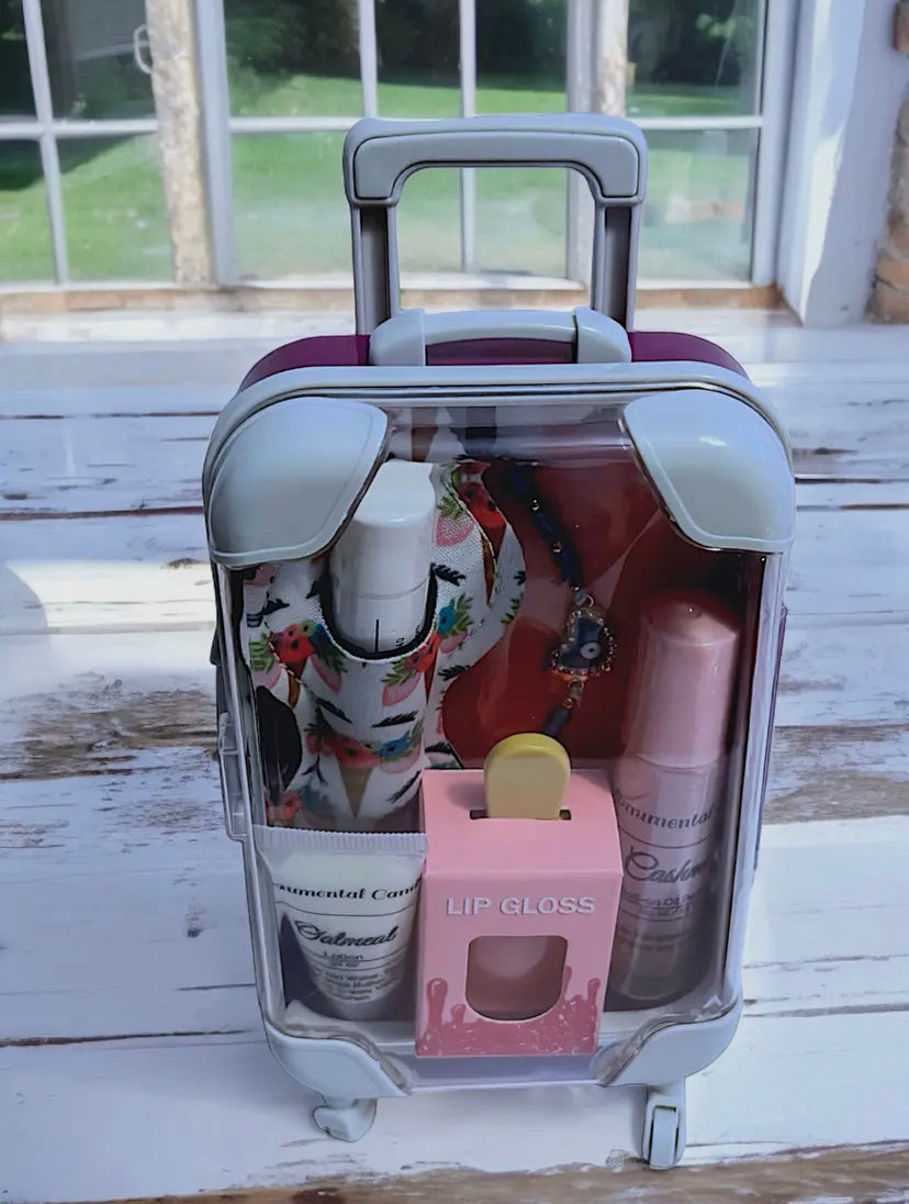 Mini Cosmetic Suitcase