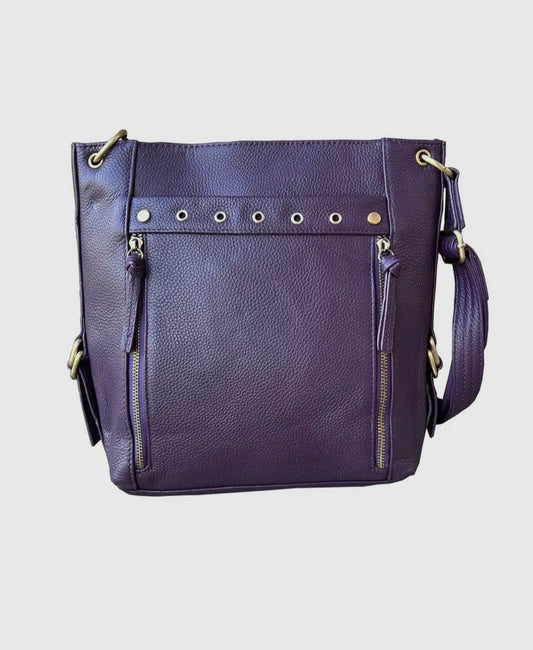 Purple Leather Crossboady