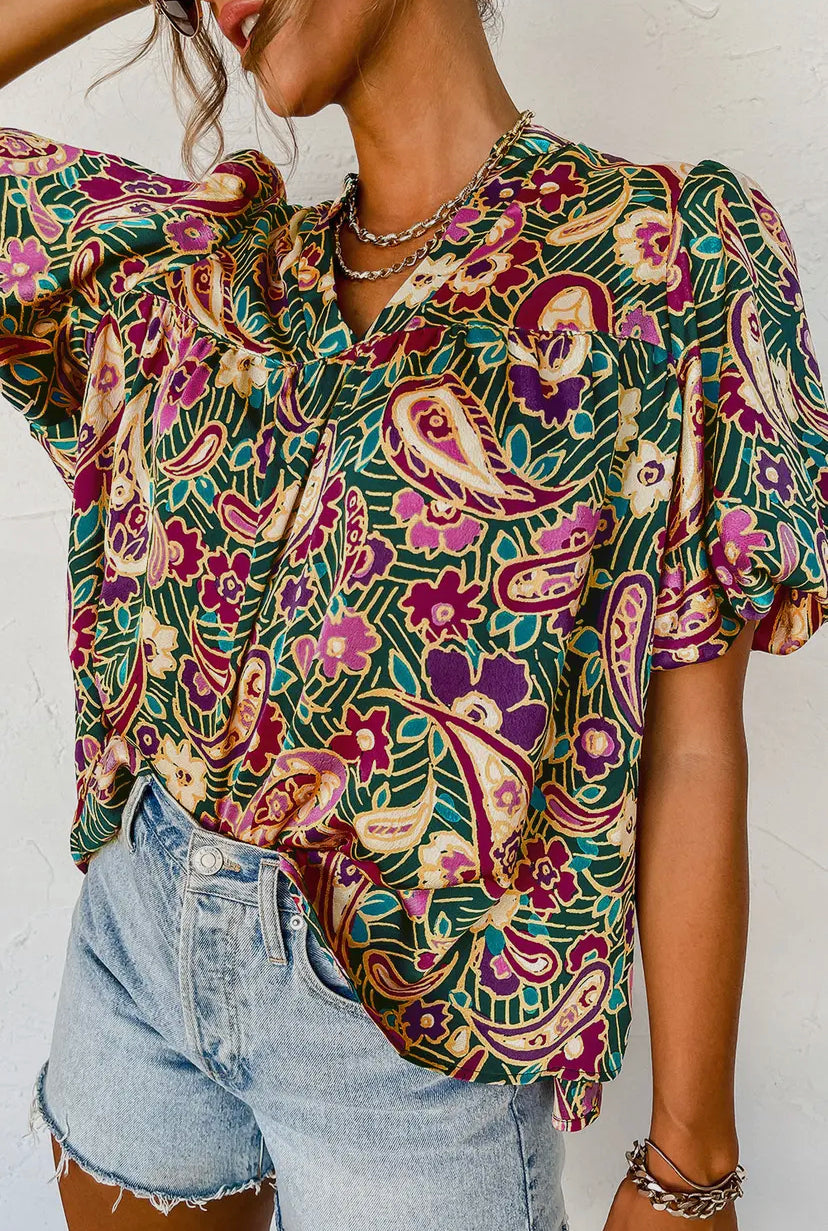 Paisley Blouse