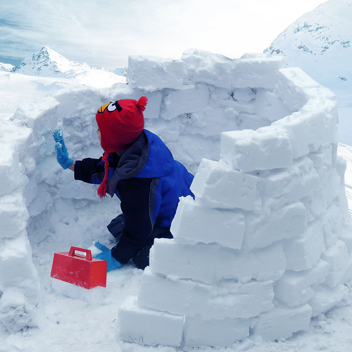 4pc Sand/Snow Fort Buliding Blocks