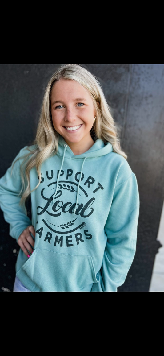 Support Local Farmers Hoodie