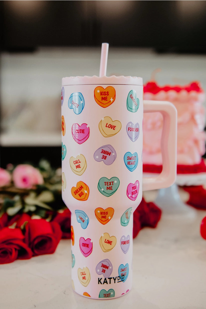 Candy Heart Tumbler