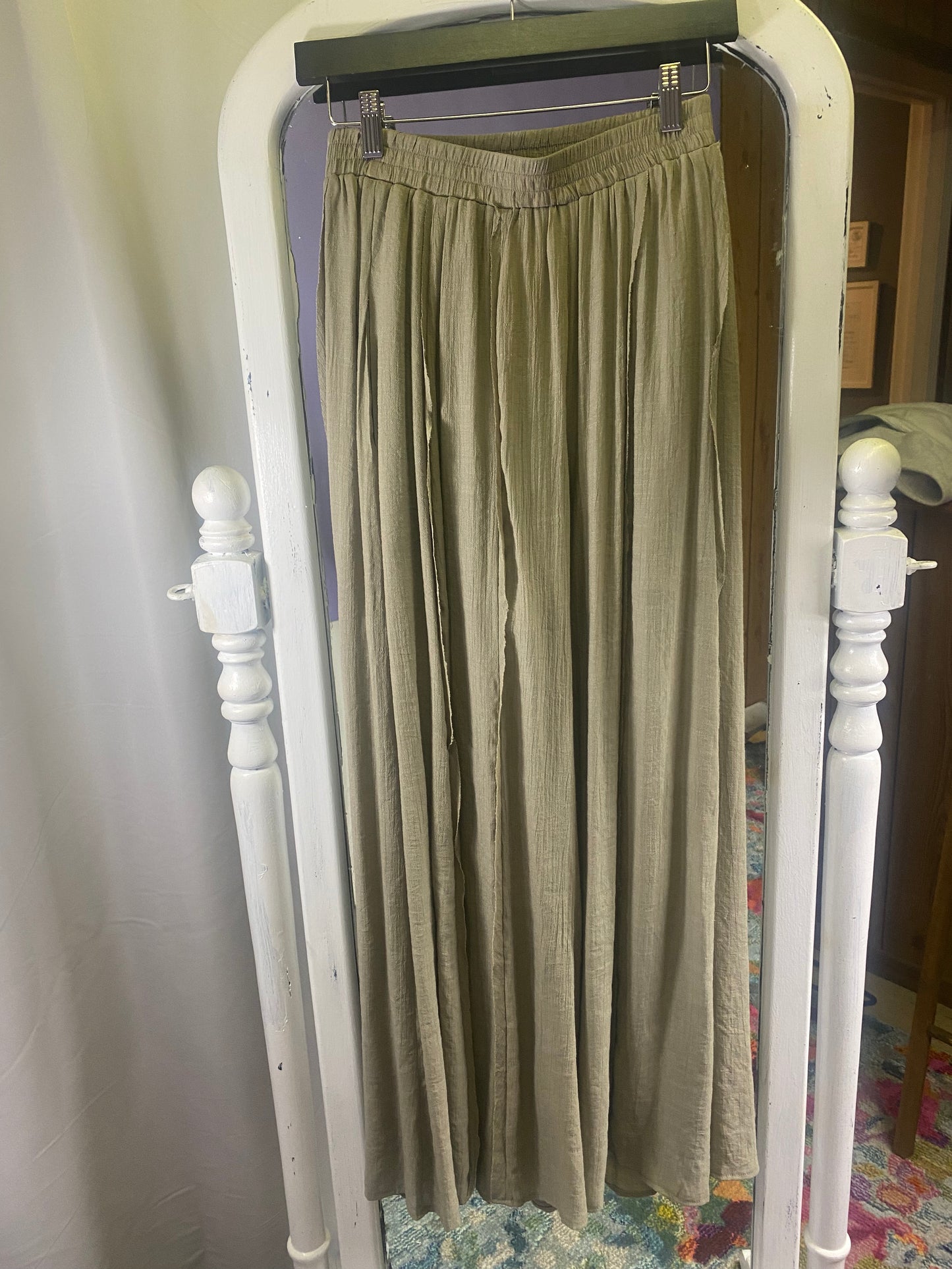 Linen Wide leg Pant