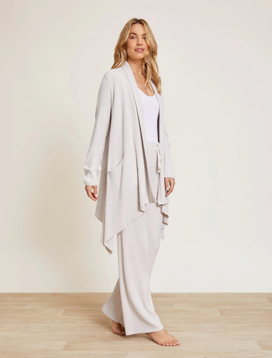 Barefoot - Draped Shawl Collar Cardi
