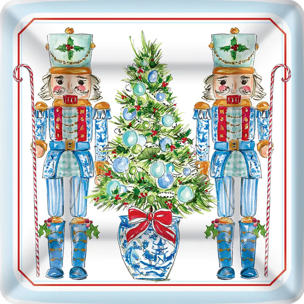 Paper Plate Pack of 8 -Nutcrackers