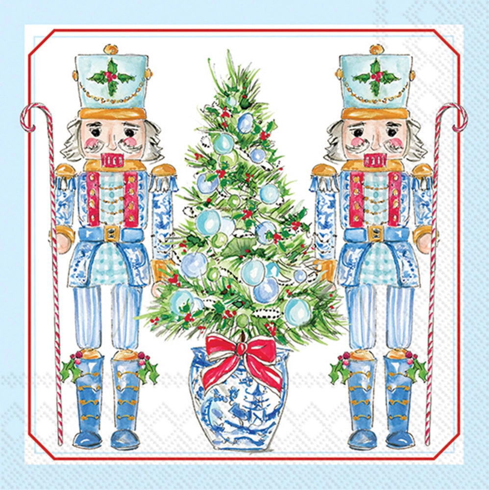 Paper Lunch Napkins 20/pack Blue Nutcrackers