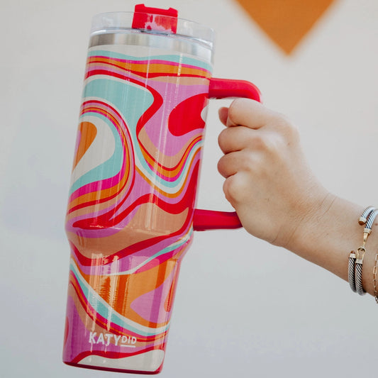 Groovy Swirls Tumbler