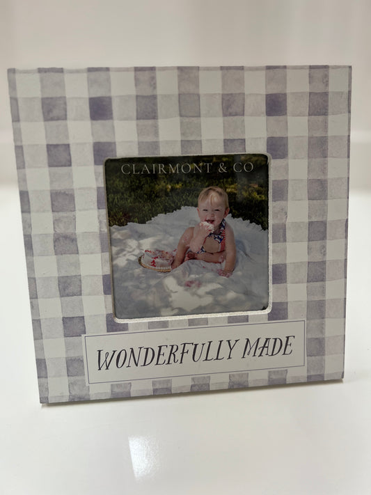 Wonderfully Made Picture Frame