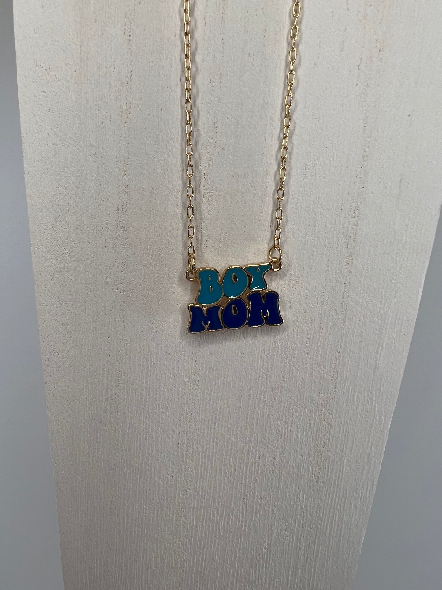 Boy Mom Necklace