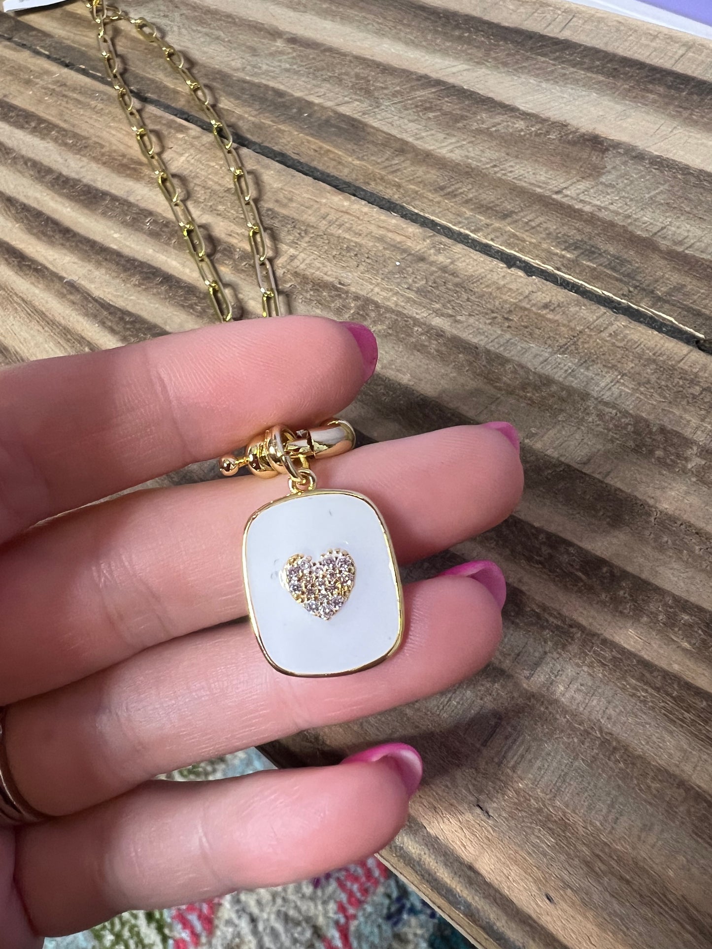 Heart Crest Necklace